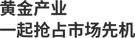 黄金产业一起抢占市场先机